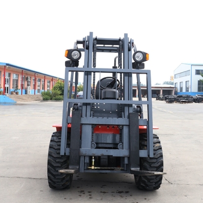 3.5ton Rough Terrain Diesel Forklift Truck Machine with Chinese Engine and 1070mm Fork