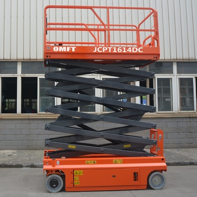 Middle-Level Carrying Capacity Scissor Lifting Platform on Tracks Load Capacity 230-450kg