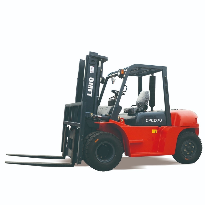 7 Ton Diesel Forklift Truck with Ce ISO Certification and Lift Height 3000-7000mm