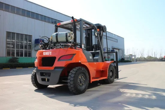 5ton/6ton/7ton Gasoline Petrol and Lp Gas Dual Fuel Forklift with Us GM Psi Engnine