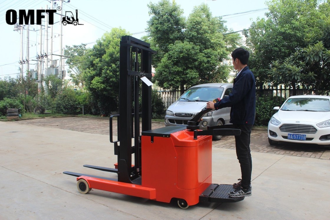 1t 1.5t 2t Electric Reach Truck steel PU Explosion-Proof Automatic Fork Lift CE ISO SGS