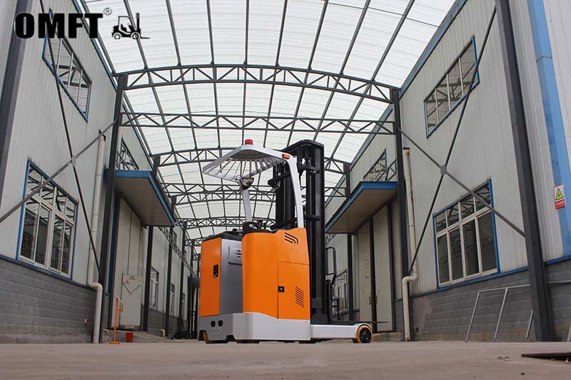 Stacking Reach Stacker Electric Pallet Jack with 8m Lifting Height from Tractor Forklift
