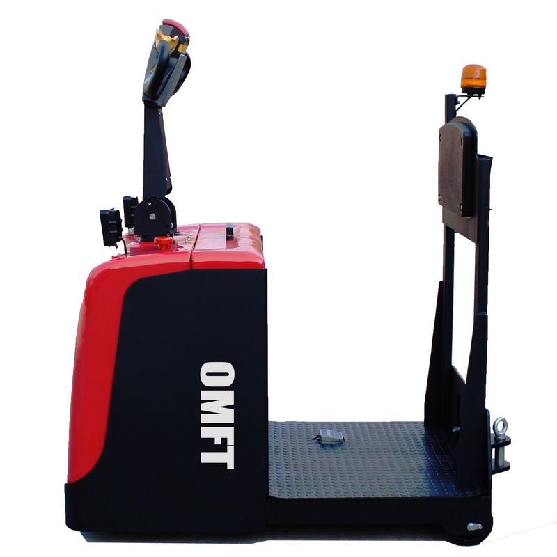 3 Ton 3000 Kg Capacity QSM30 Stand-on Type Electric Battery Tow Tractor Ce ISO for Warehouse