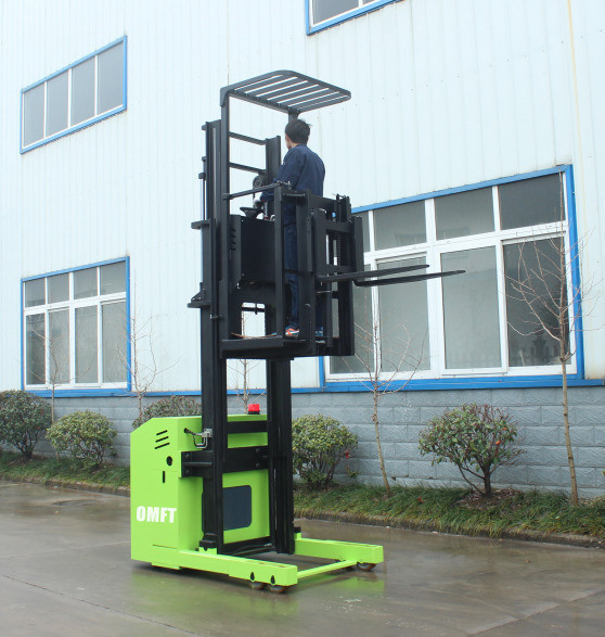 Capacity 1 Ton 2ton Lifting 3m 4.5m Electric Order Picker Min. Turning Radius 1700mm
