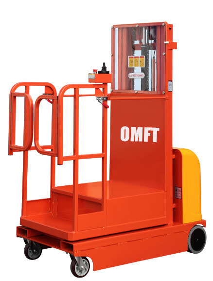 Electric Mini Order Picker 1ton 2ton 3m 4m 4.5m for Your Min. Turning Radius 1500mm